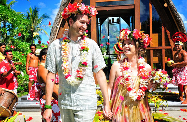 Romantische Traumhochzeit auf Bora Bora