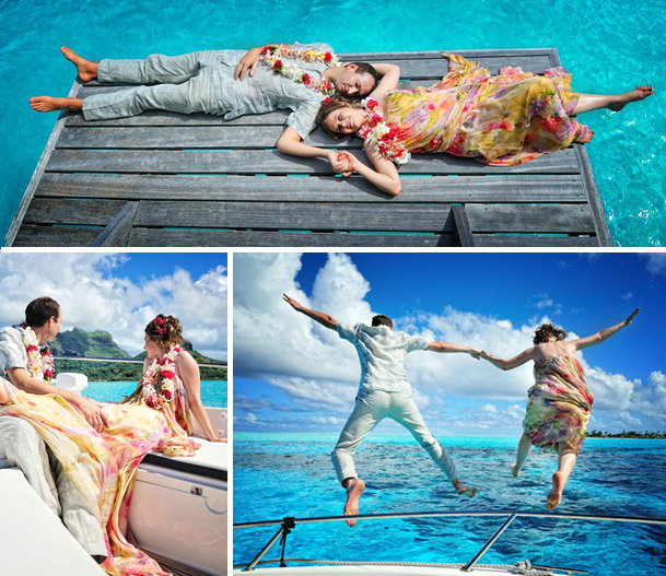 Romantische Traumhochzeit auf Bora Bora