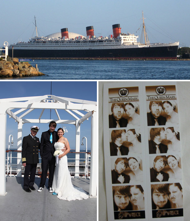 Nadja und Mathias - Standesamtliche Hochzeit in der Royal Wedding Chapel - Queen Mary, Long Beach, Kalifornien