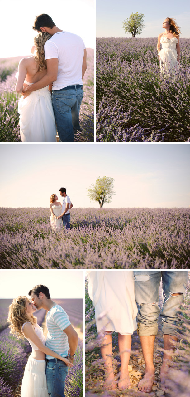 Verlobung im Lavendelfeld bei Andrea und Markus Photography