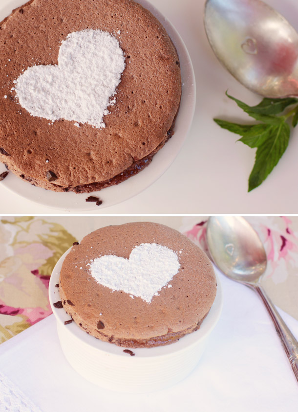 Liebe, Lust und Schokolade - Schokoladen Souffle von Hochzeitswahn