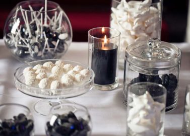 Elegante Hochzeit in schwarz-weiss bei Jennifer Hejna Photography