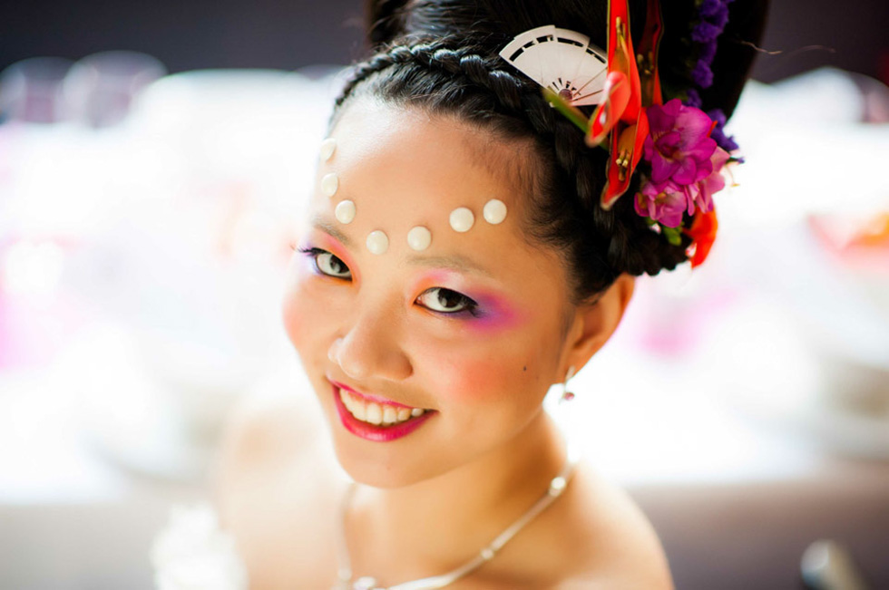 “Color Your Day” eine asiatisch inspirierte Hochzeitsinspiration
