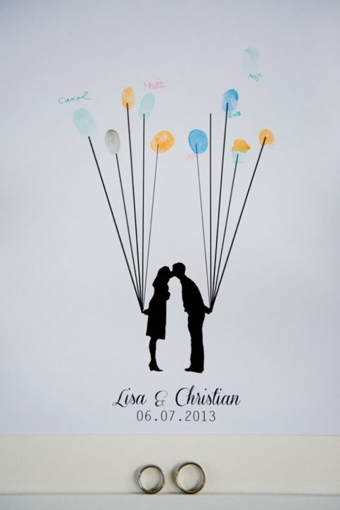 Lisa & Christian's Chevron inspirierte Hochzeit
