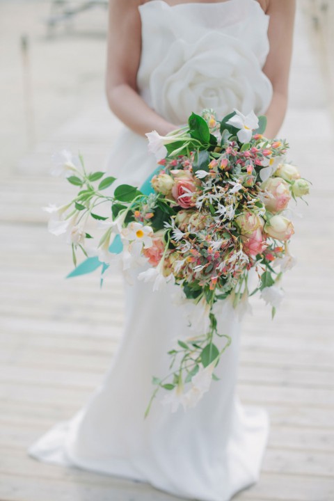 Bohemian Hochzeitsinspiration im Hauch von Tiffany