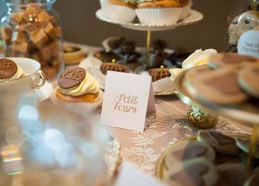 Toffee & Cream Desserttisch Inspiration auf der rhein-weiss 2013