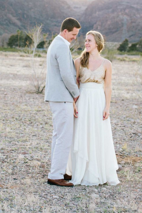 After-Wedding-Shooting in der Wüste von Nevada von Lea Bremicker