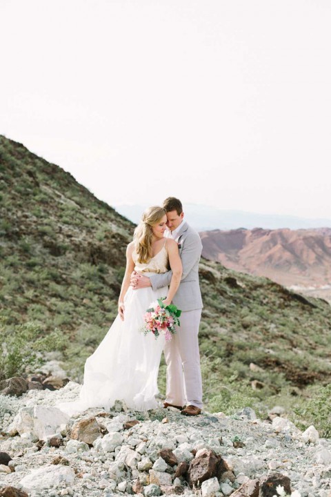 After-Wedding-Shooting in der Wüste von Nevada von Lea Bremicker