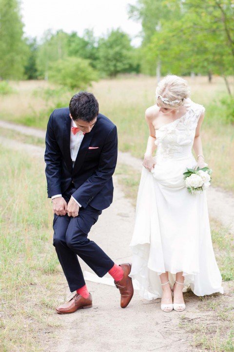 Sophia & Ivan’s romantische DIY-Hochzeit