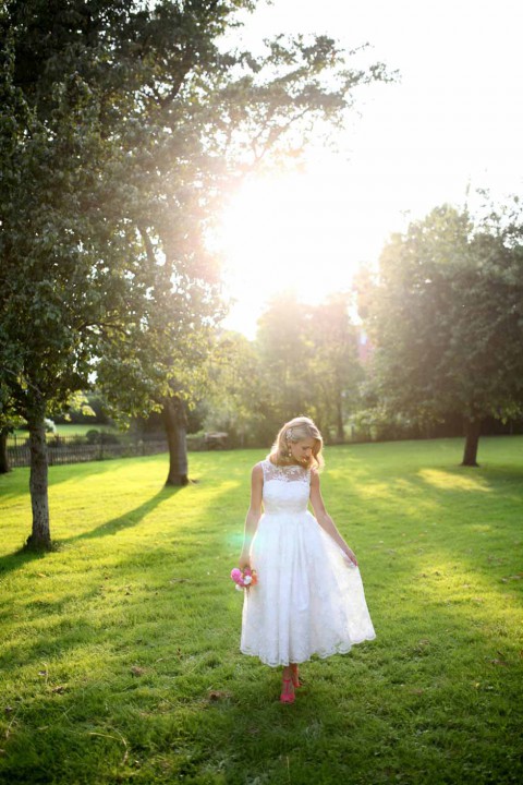 50er Jahre inspirierte Sommerhochzeit von Cornelia Krein Photography