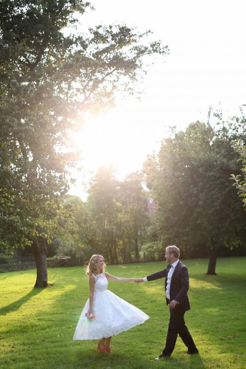 50er Jahre inspirierte Sommerhochzeit von Cornelia Krein Photography