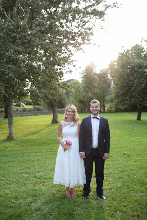 50er Jahre inspirierte Sommerhochzeit von Cornelia Krein Photography