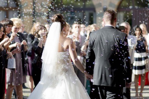 Kölner Schokoladenmuseum Hochzeit in Altrosa und Mattgold