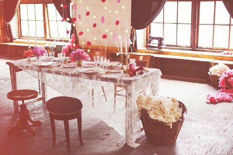 Vintage Fabrik-Hochzeitsinspiration von My Italian Wedding Planner