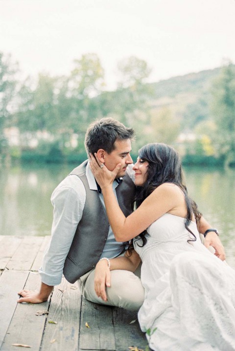 After-Wedding Fotoshoot am ersten Hochzeitstag