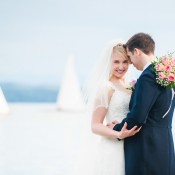 Elegante vintage inspirierte Hochzeit am Starnberger See