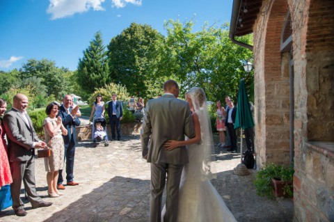 Romantische Hochzeit in der malerischen Toskana Kulisse