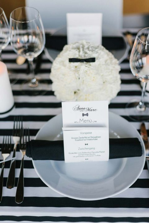 Urbane Black Tie Hochzeitsinspiration