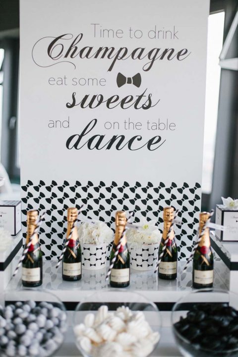 Urbane Black Tie Hochzeitsinspiration