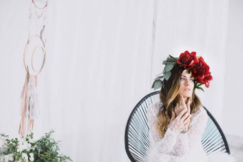 Die Boho-Braut: So gelingt das individuelle Hochzeitsstyling