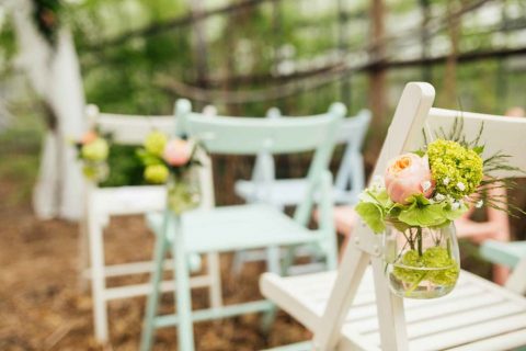 Boho-Hochzeitsträume im alten Gewächshaus