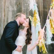 Martina & Jan-Henrick: Zarte Sommerhochzeit in Peach und Mint