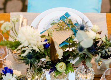 Eleganter Boho-Zauber in Aquamarin