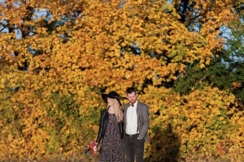 Wildromantische Jubiläums-Inspiration im Herbst