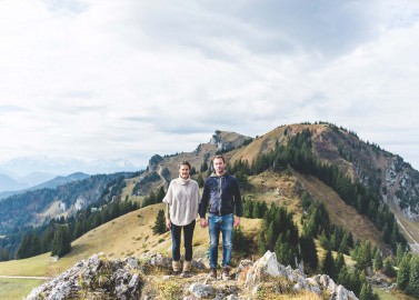 Hochzeitsantrag in den Alpen