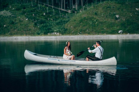 Silke & Andreas: Wenn glamouröse Alpenromantik das Hochzeitsmotto ist