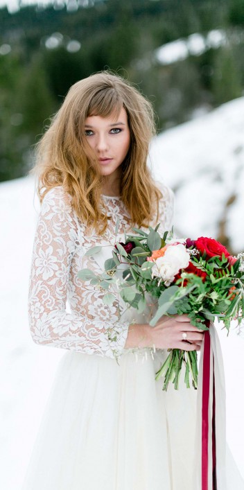 Wild & frei: Die romantische Winterbraut