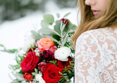Wild & frei: Die romantische Winterbraut