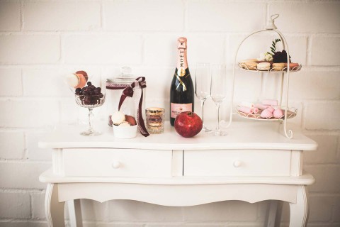 Sinnliche Einheit beim Boudoir-Shooting