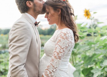 Green Wedding-Inspiration zu Dritt