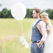 Stefanie & Jonas: Boho-Hochzeit im Schlossgarten