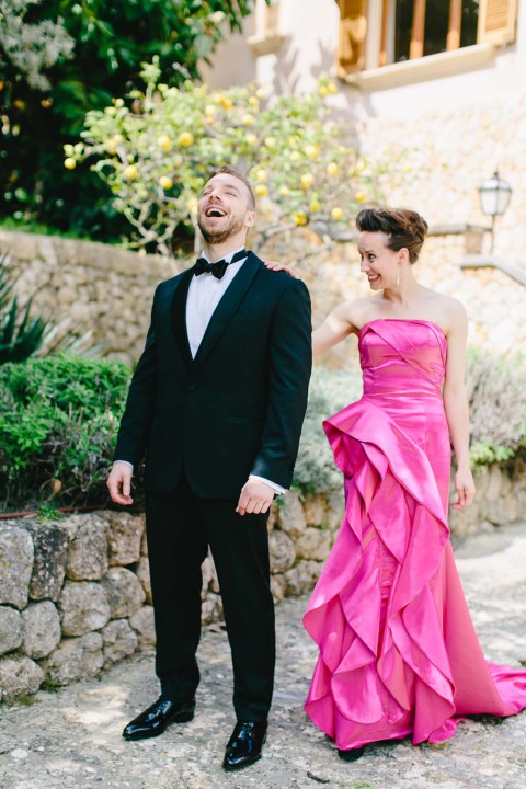 Christin und Michael: Natural Copper Glamour auf Mallorca