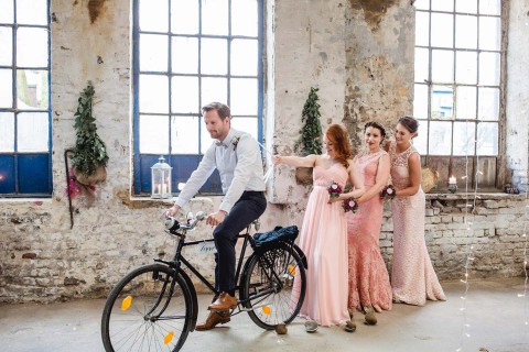 Hochzeit einmal anders: Vintage-Style trifft auf Industrial-Chic