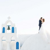 Irina & Peter: Ein Hochzeitstraum auf Santorin