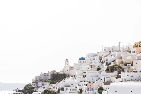 Irina & Peter: Ein Hochzeitstraum auf Santorin