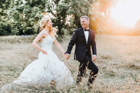 Christiane & Thomas: Moderne Gatsby-Hochzeit mit vielen Erinnerungen