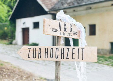 Alexandra & Gernot’s DIY-Hochzeit