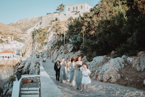 Alexia & Alex: Freunde, Familie und eine Hochzeit in Griechenland