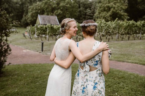 Melanie & Martin: Holländisches Hochzeitsfest im Grünen