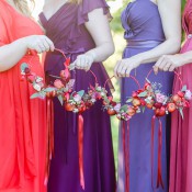 Hochzeitsinspiration: Ein Boho-Traum in Beeren-Farben