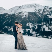 Something blue: Modernes Hochzeitsmärchen im Winterwonderland