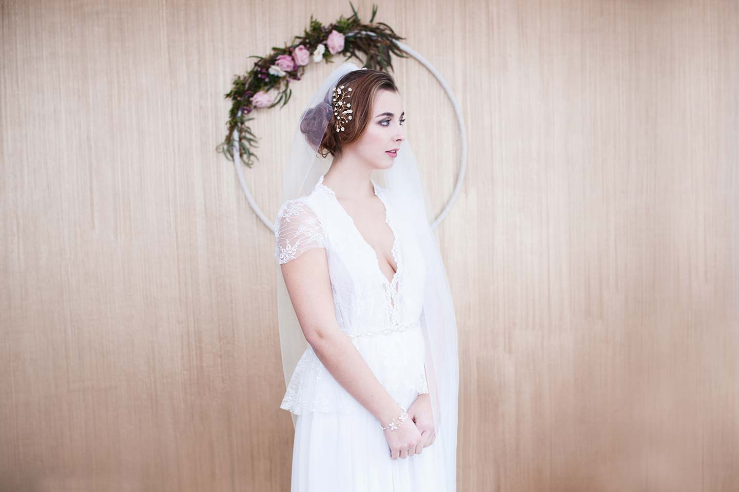 Florale Preziosen: die Haarschmuck-Kollektion 2017 von Klamitka