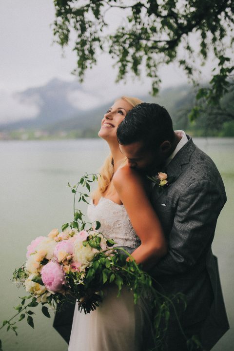 Insel im Schliersee: Traumhochzeit trotz Regen