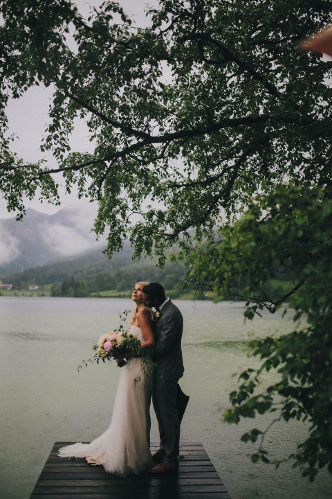 Insel im Schliersee: Traumhochzeit trotz Regen