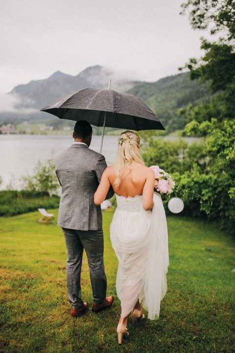 Insel im Schliersee: Traumhochzeit trotz Regen