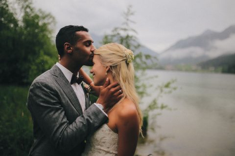 Insel im Schliersee: Traumhochzeit trotz Regen